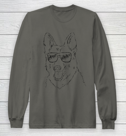 German shepherd store long sleeve shirt