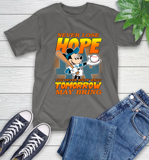 Los Angeles Dodgers MLB Baseball Mickey Disney Never Lose Hope T-Shirt 10