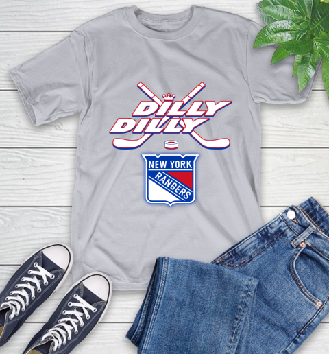 NHL New York Rangers Dilly Dilly Hockey Sports T-Shirt 6
