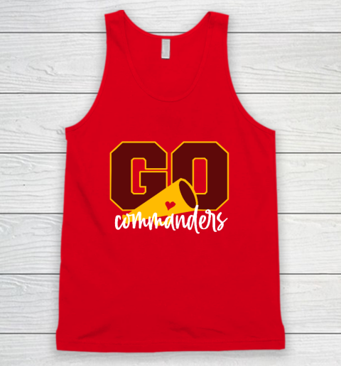 Go Cheer Commanders Tank Top 4