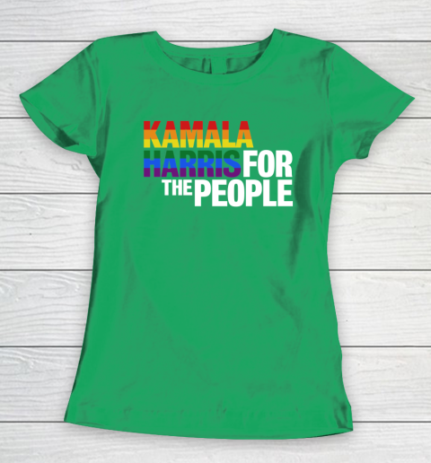 Kamala Harris 2020 for the People LGBT Women's T-Shirt 5