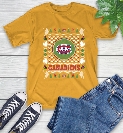 Montreal Canadiens Merry Christmas NHL Hockey Loyal Fan Ugly Shirt 2