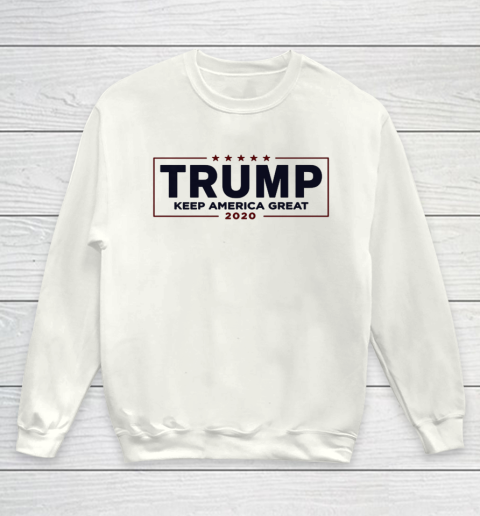 I Love Trump Keep America Great 2020 Youth Sweatshirt