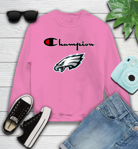 NFL Football Philadelphia Eagles Champion Shirt Youth Sweatshirt 3