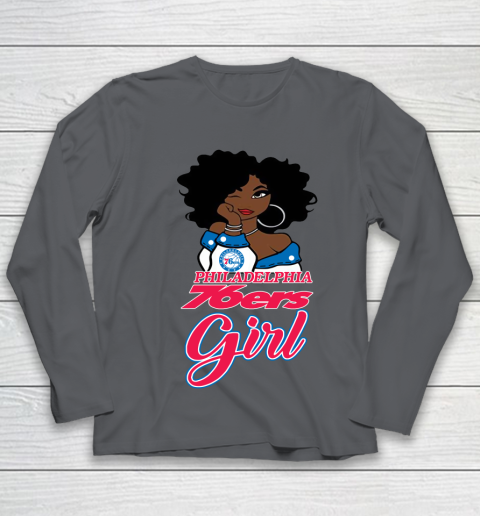 Philadelphia 76ers Girl NBA Youth Long Sleeve 8