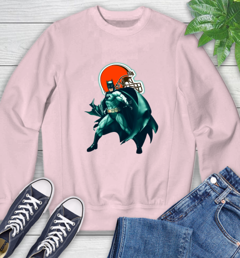 NFL Batman Football Sports Cleveland Browns Sweatshirt 9