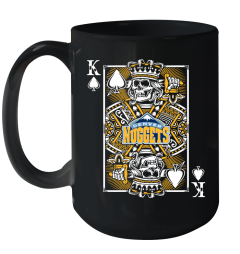 Denver Nuggets NBA Basketball The King Of Spades Death Cards Shirt Ceramic Mug 15oz