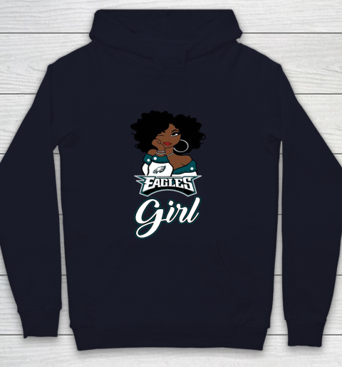 Philadelphia Eagles Girl NFL Youth Hoodie 3