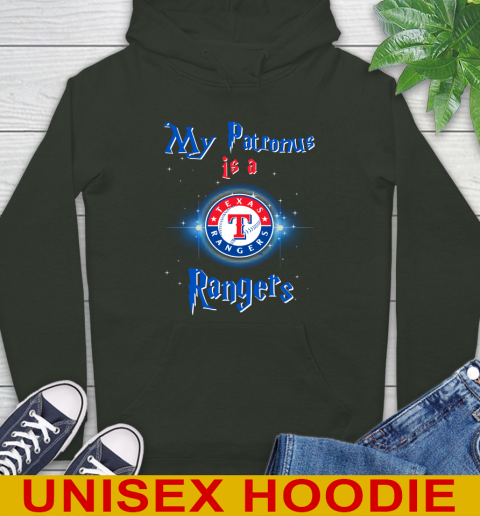 MLB Baseball Harry Potter My Patronus Is A Texas Rangers Hoodie 12