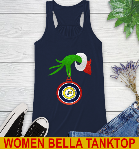 Indiana Pacers Grinch Merry Christmas NBA Basketball Racerback Tank 11