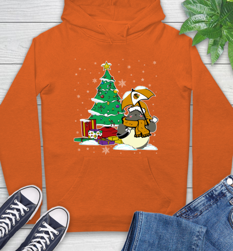 Chicago Blackhawks NHL Hockey Cute Tonari No Totoro Christmas Sports Hoodie 4