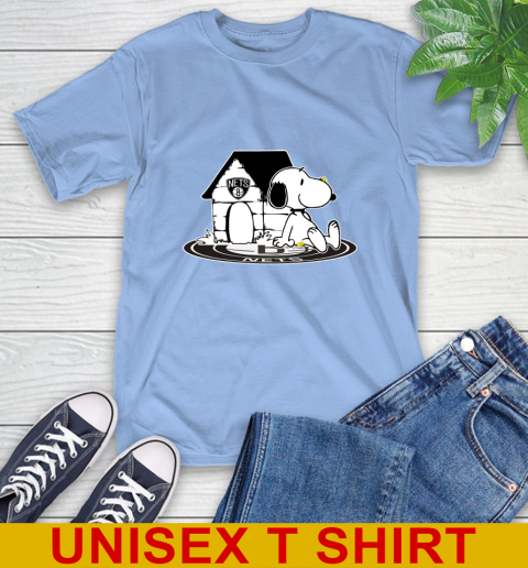 NBA Basketball Brooklyn Nets Snoopy The Peanuts Movie Shirt T-Shirt 11
