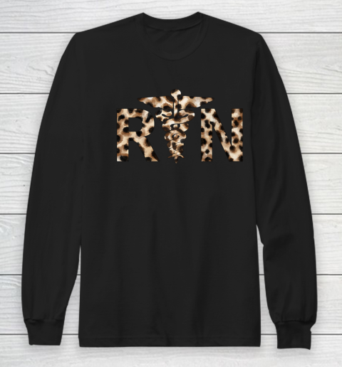 RN In Leopard Print Long Sleeve T-Shirt
