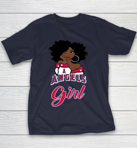 Los Angeles Angelss Girl MLB Youth T-Shirt 4