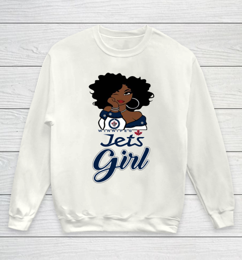 Winnipeg Jets Girl NHL Youth Sweatshirt 2