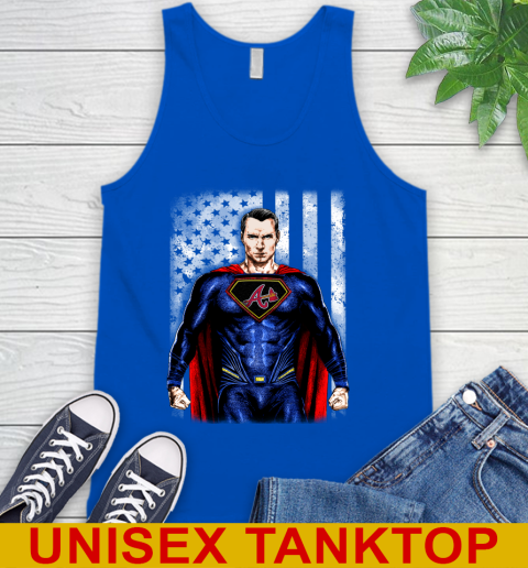 MLB Baseball Atlanta Braves Superman DC Shirt Tank Top 4