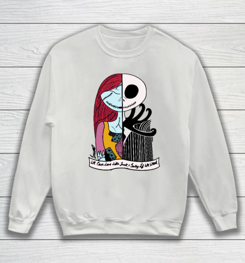 Jack and Sally  Blink 182 I Miss You Sweatshirt 3