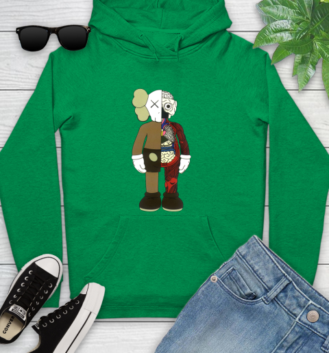 Kaws hotsell hoodie black