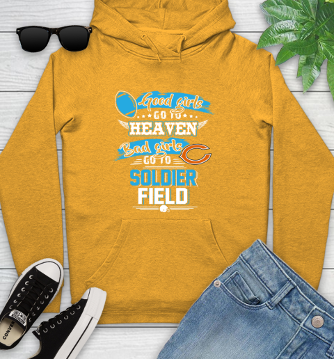 Chicago Bears NFL Bad Girls Go To Soldier Field Shirt Youth Hoodie 2