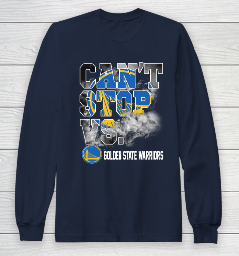 NBA Golden State Warriors Basketball Can't Stop Vs Long Sleeve T-Shirt 2