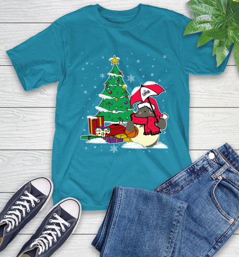 Los Angeles Lakers NBA Basketball Cute Tonari No Totoro Christmas Sports (2) T-Shirt 9
