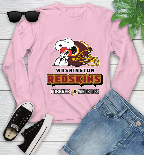 NFL The Peanuts Movie Snoopy Forever Win Or Lose Football Washington Redskins 134
