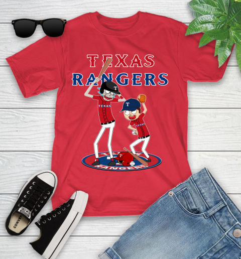MLB Texas Rangers Rick And Morty Baseball 112