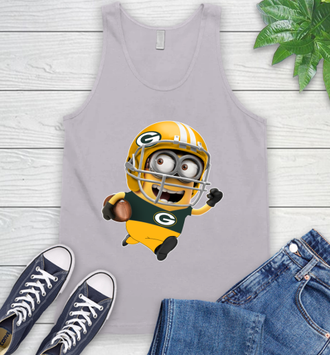 NFL Green Bay Packers Minions Disney Football Sports Tank Top 4