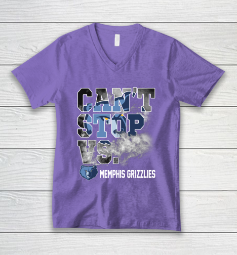 NBA Memphis Grizzlies Basketball Can't Stop Vs V-Neck T-Shirt 8