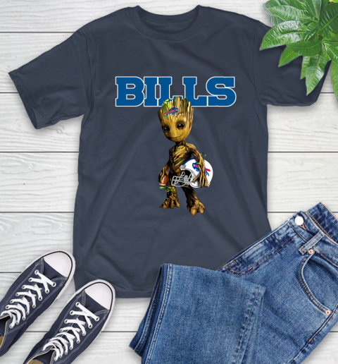 Buffalo Bills NFL Football Groot Marvel Guardians Of The Galaxy T-Shirt 4