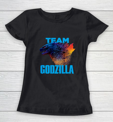 Godzilla vs Kong Official Team Godzilla Neon Women's T-Shirt