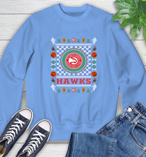 Atlanta Hawks Merry Christmas NBA Basketball Loyal Fan Ugly Shirt 35