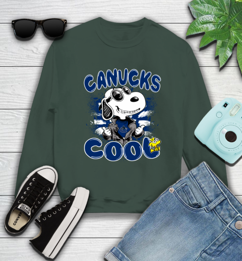 NHL Hockey Vancouver Canucks Cool Snoopy Shirt Sweatshirt 12