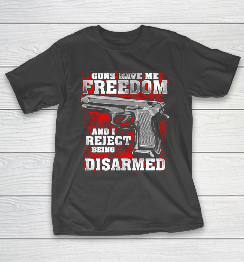 Veteran Shirt Gun Control Freedom Disarmed T-Shirt