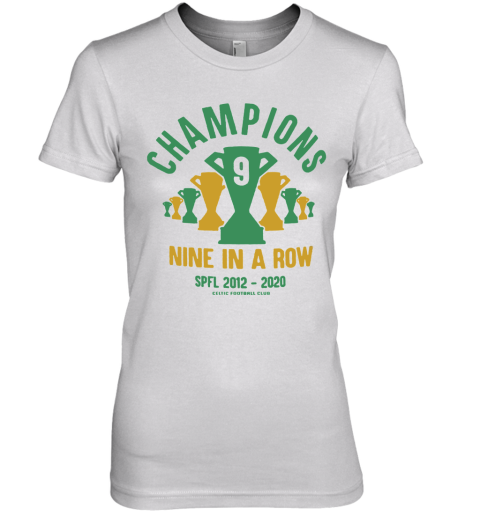 9 in a row t shirt