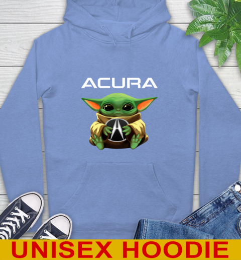 Star Wars Baby Yoda Hugs Acura Car Shirt 23