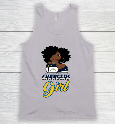 Los Angeles Chargers Girl NFL Tank Top 4