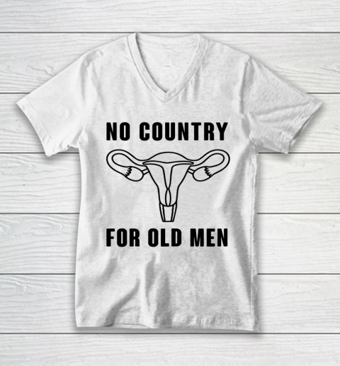 No Country For Old Men Funny Shirt V-Neck T-Shirt