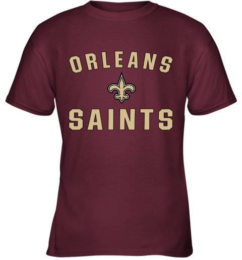 Orleans Saints NFL Pro Line By Fanatics Branded Gray Victory Youth T-Shirt