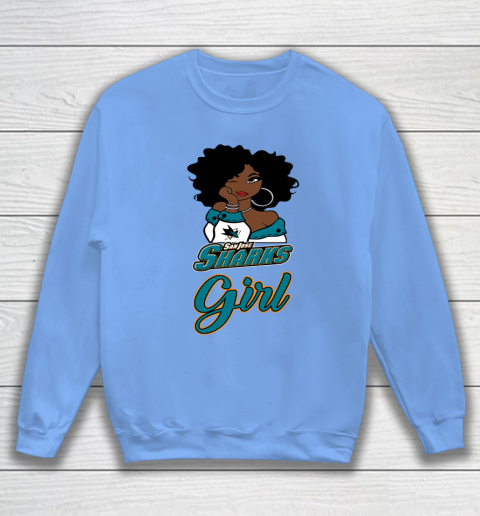 San Jose Sharks Girl NHL Sweatshirt 9