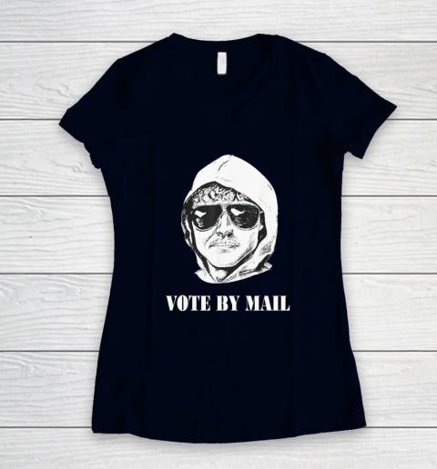 Vote By Mail Ted K Women's V-Neck T-Shirt 2