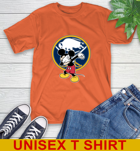 Buffalo Sabres NHL Hockey Dabbing Mickey Disney Sports T-Shirt 5