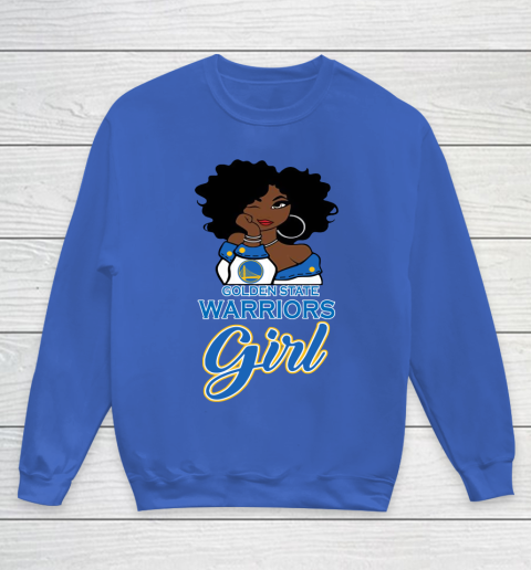 Golden State Warriors Girl NBA Youth Sweatshirt 8