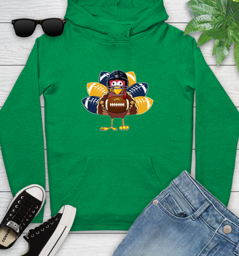 San Diego Chargers Turkey Thanksgiving Day Youth Hoodie 7