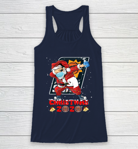 Phoenix Suns Funny Santa Claus Dabbing Christmas 2020 NBA Racerback Tank 8