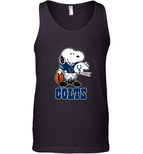Snoopy A Strong And Proud Indianapolis Colts Player NFL Tank Top