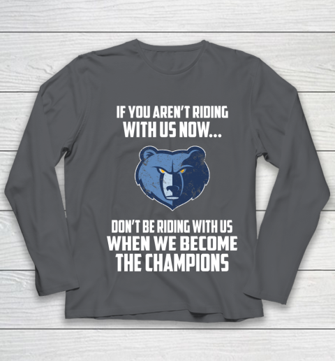 NBA Memphis Grizzlies Basketball We Become The Champions Youth Long Sleeve 6