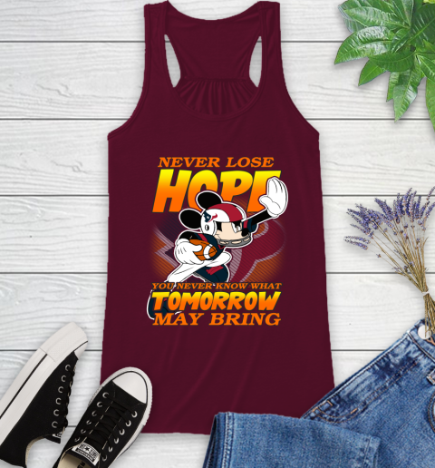 Houston Texans NFL Football Mickey Disney Never Lose Hope Racerback Tank 2
