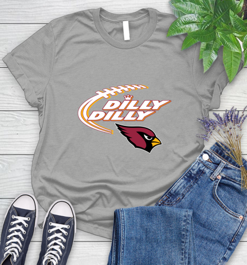 NFL Arizona Cardinals Dilly Dilly Football Sports Women's T-Shirt 10