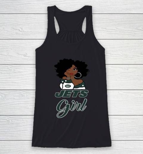 New York Jets Girl NFL Racerback Tank